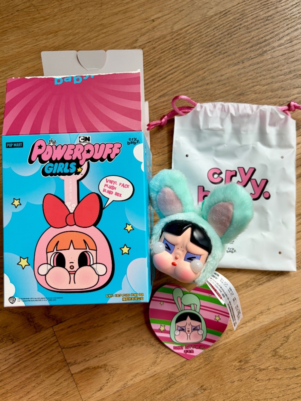 Crybaby x Powerpuff Girls Bunny Buttercup, NEW